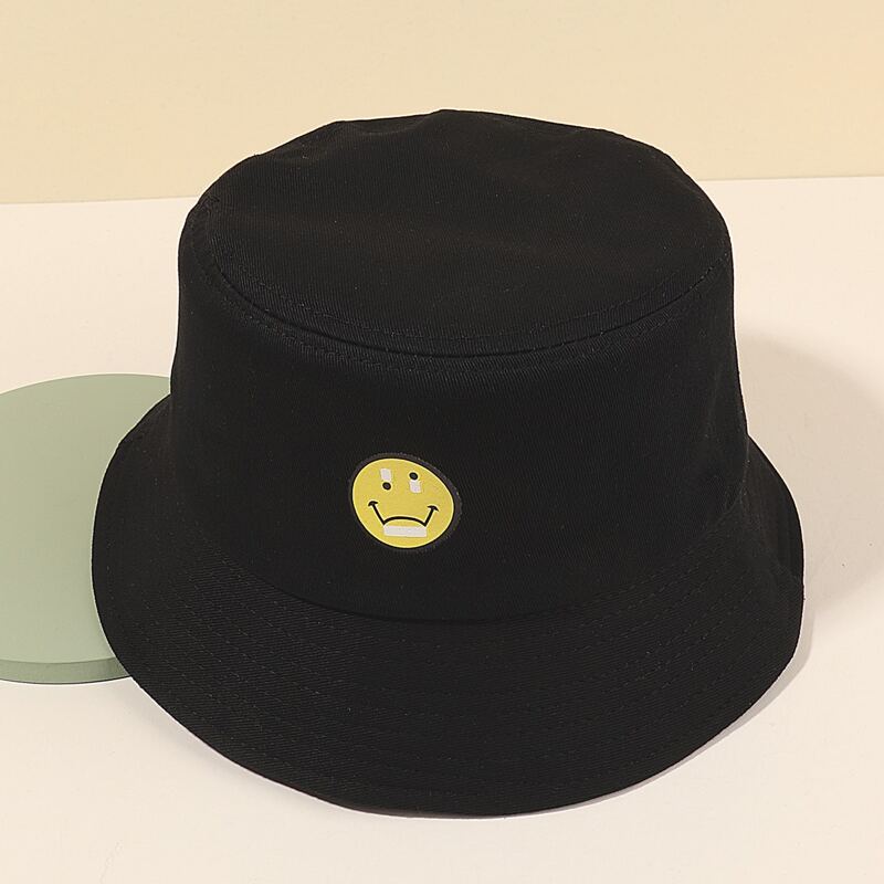 

Guys Cartoon Graphic Bucket Hat, Black