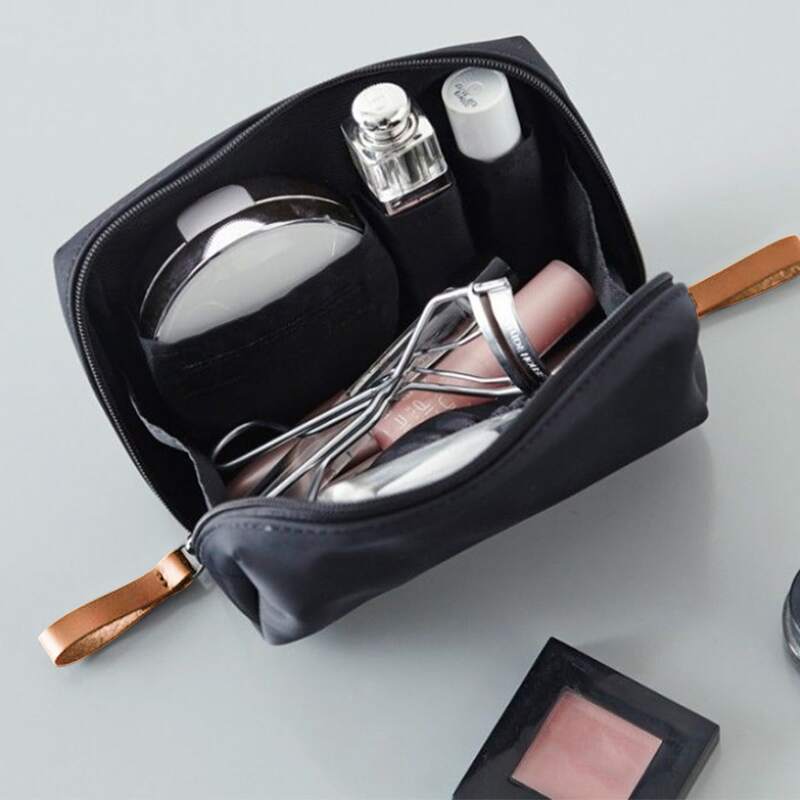 

Portable Cosmetic Storage Bag, Black