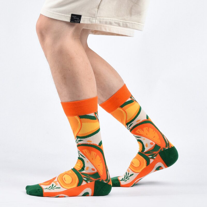 

Guys Cartoon Graphic Socks, Multicolor