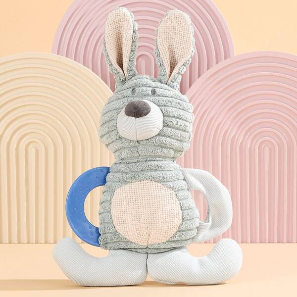 

Cartoon Rabbit Design Dog Toy, Blue