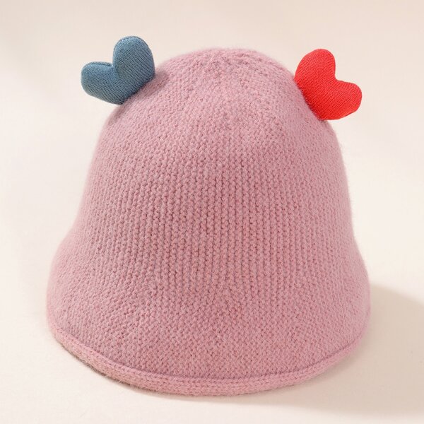 

Toddler Kids Cartoon Design Hat, Pink