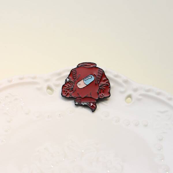 

Jacket Design Brooch, Multicolor