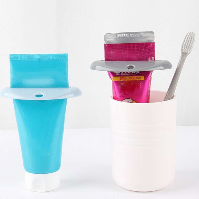 

1pc Random Color Toothpaste Squeezer, Multicolor