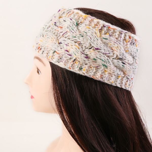 

Colorful Knitted Headband, Multicolor