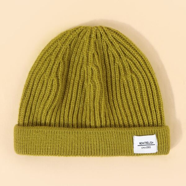 

Label Decor Beanie, Green
