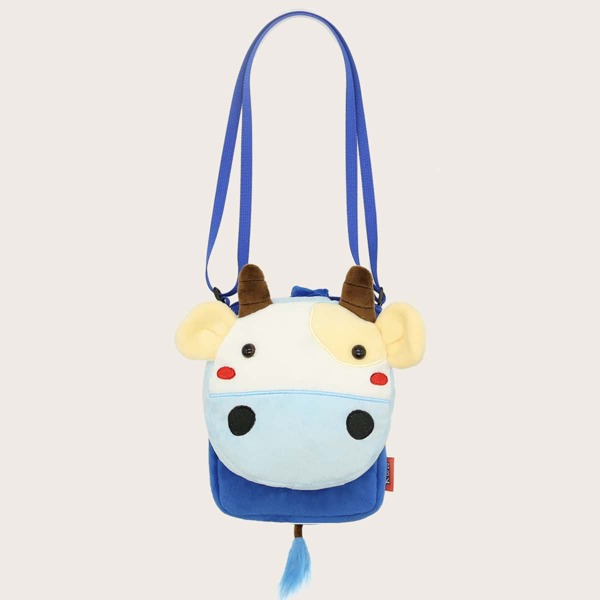 

Kids Cartoon Design Crossbody Bag, Blue