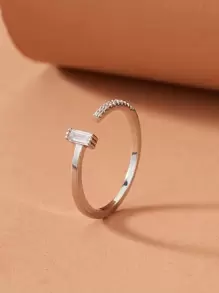 Vòng cổ tay trang trí rhinestone - Bạc - Xem 1