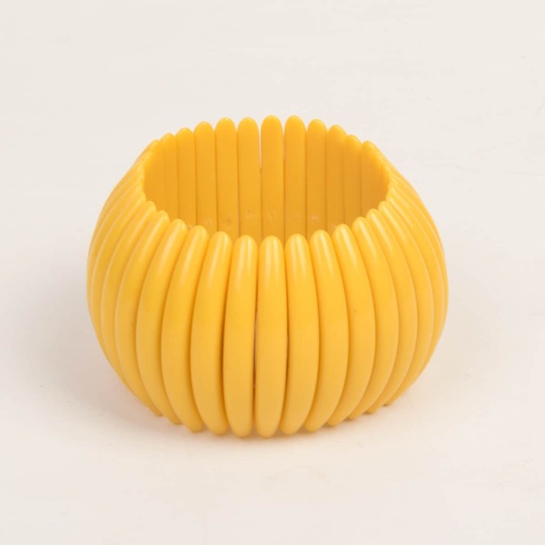 

Simple Plain Bangle, Yellow