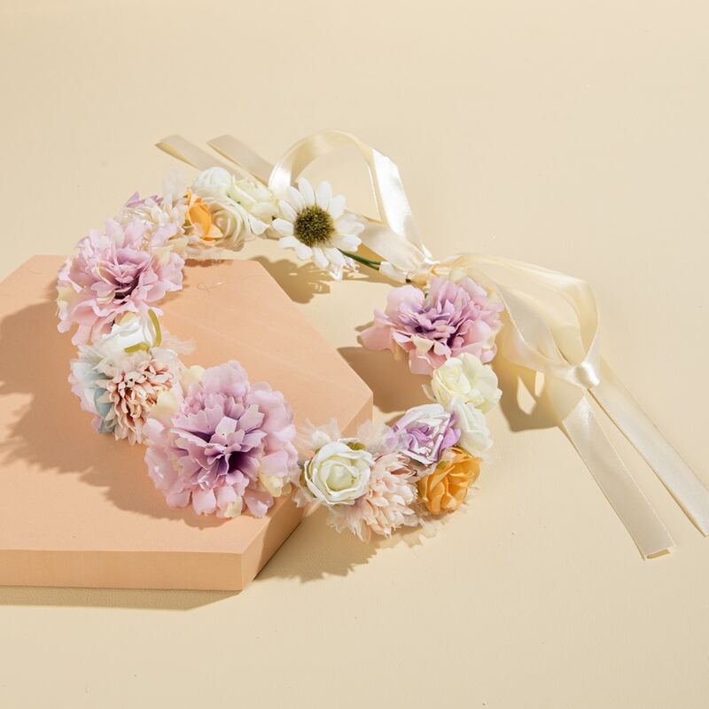 

Flower Decor Headband, Multicolor