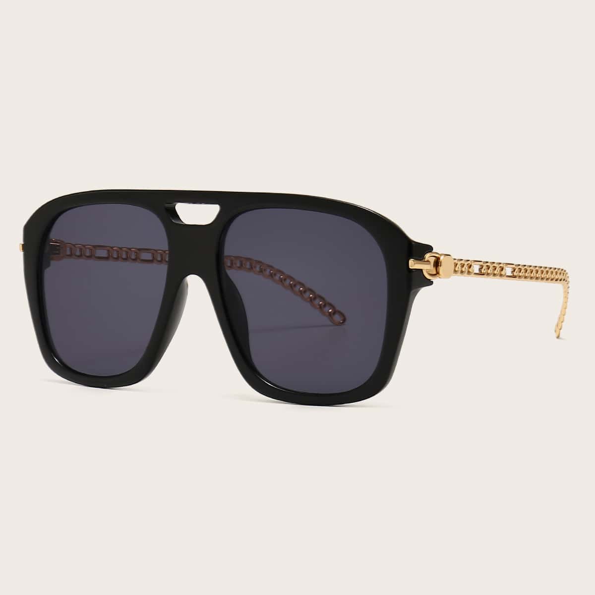 

Simple Oversized Sunglasses, Black