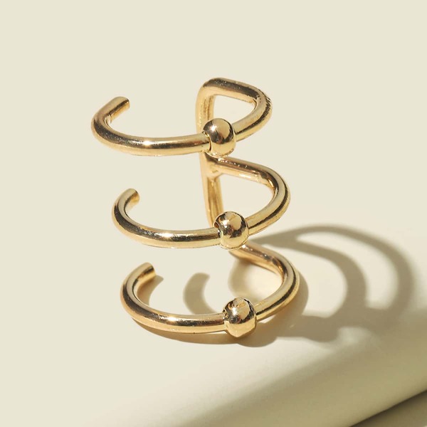 

Metal Ear Cuff, Gold