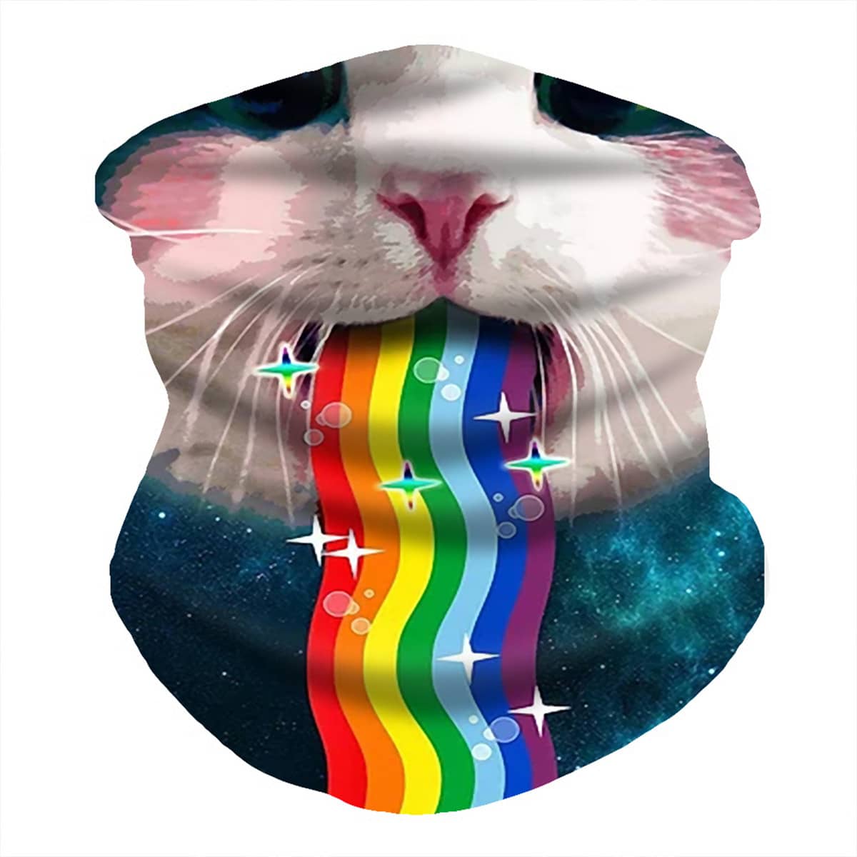

Cat Pattern Sun Protection For The Face, Multicolor