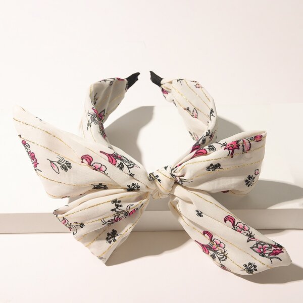 

Ditsy Floral Pattern Hair Hoop, Multicolor