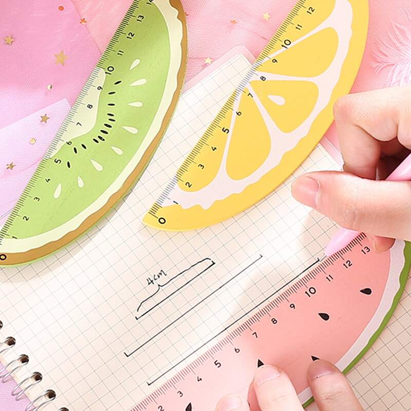 

1pc Fruit Design Random Ruler, Multicolor