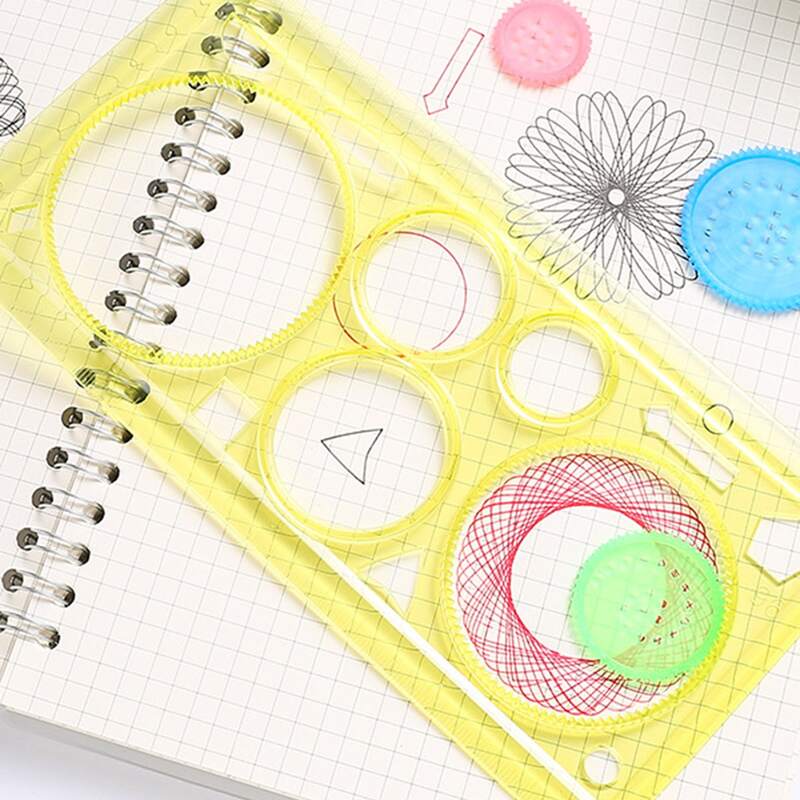 

1pc Random Drawing Ruler, Multicolor