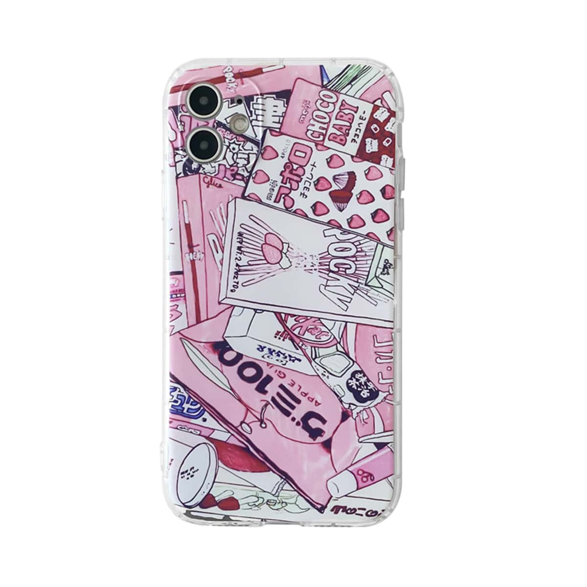 

Strawberry Snack Pattern iPhone Case, Multicolor