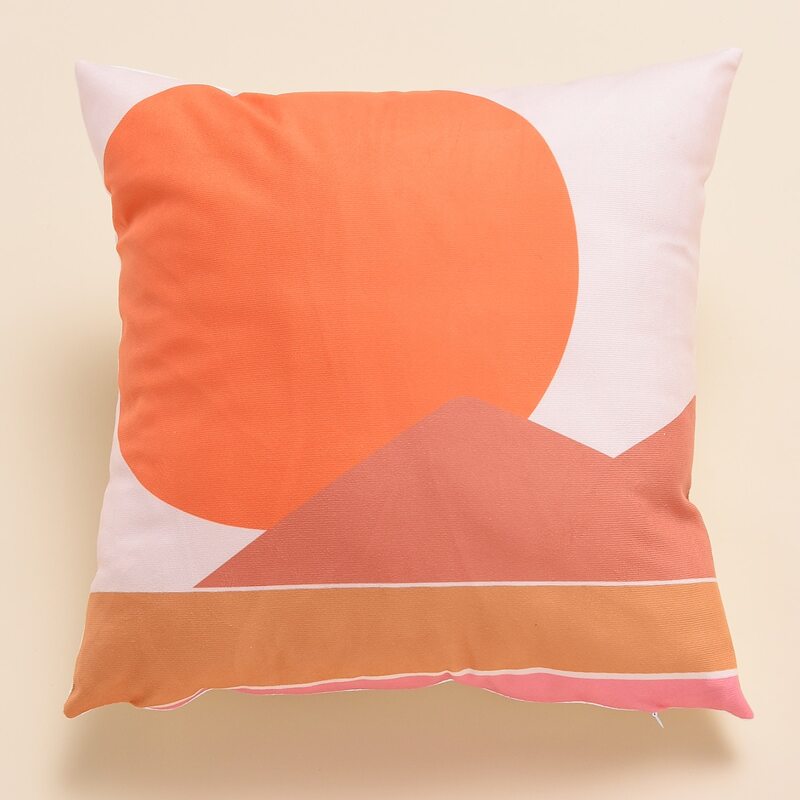 

Sun Print Cushion Cover Without Filler, Multicolor