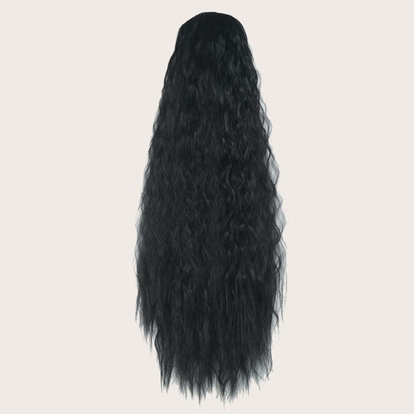 

Natural Long Curly Ponytail, Black
