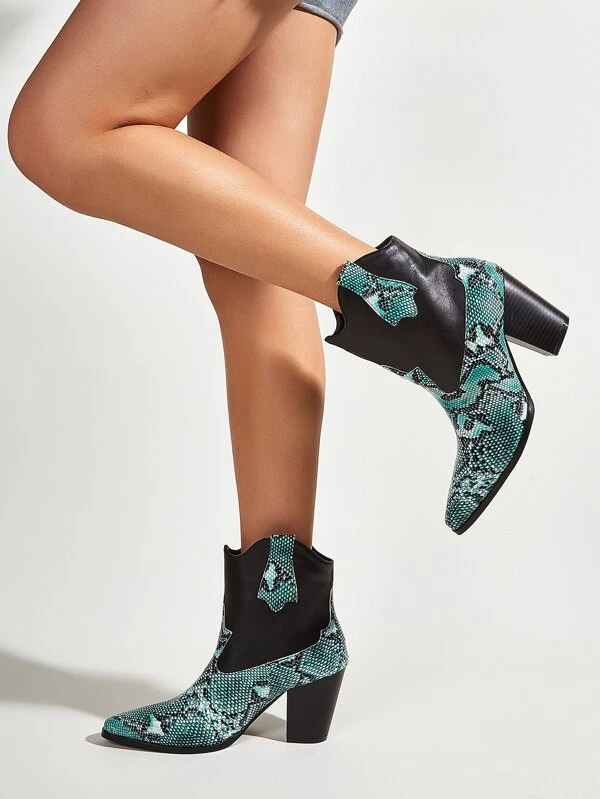 bottes imprimé python
