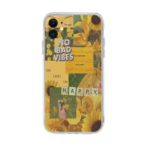 

Чехол для iPhone с рисунком подсолнуха, Многоцветный