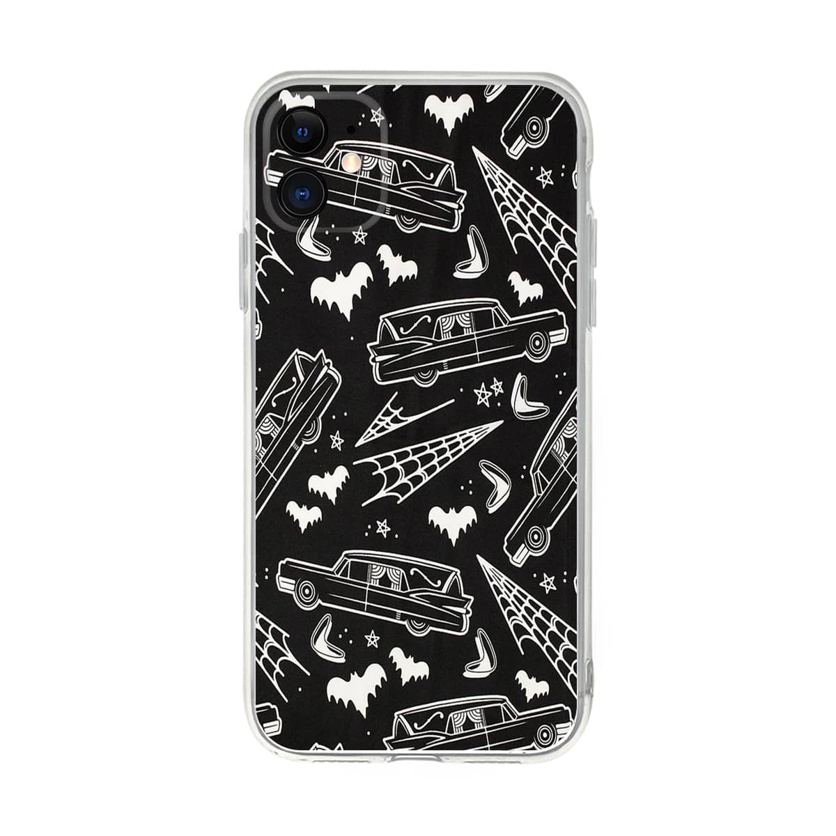 

Graphic iPhone Case, Black and white