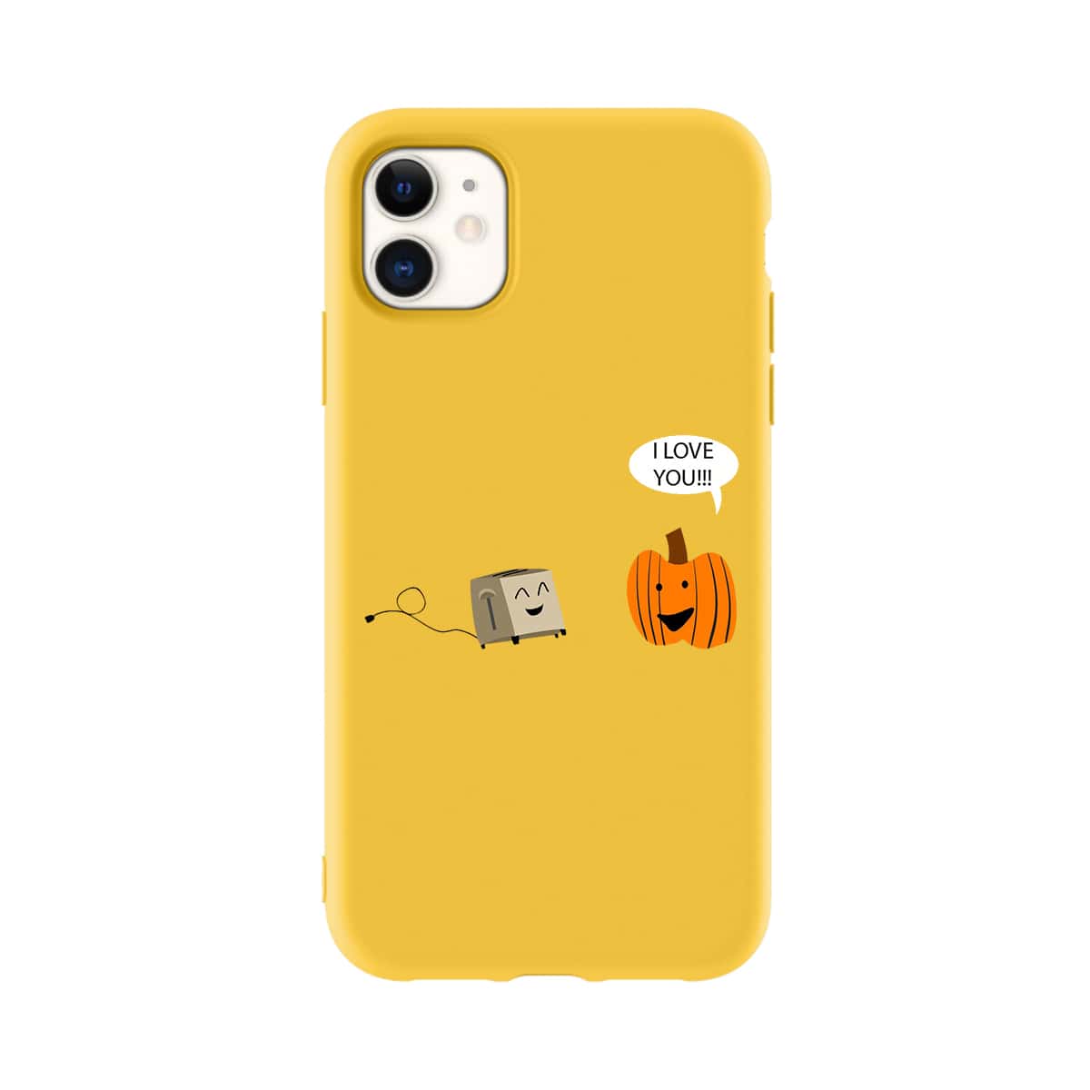 

Cartoon Graphic iPhone Case, Yellow