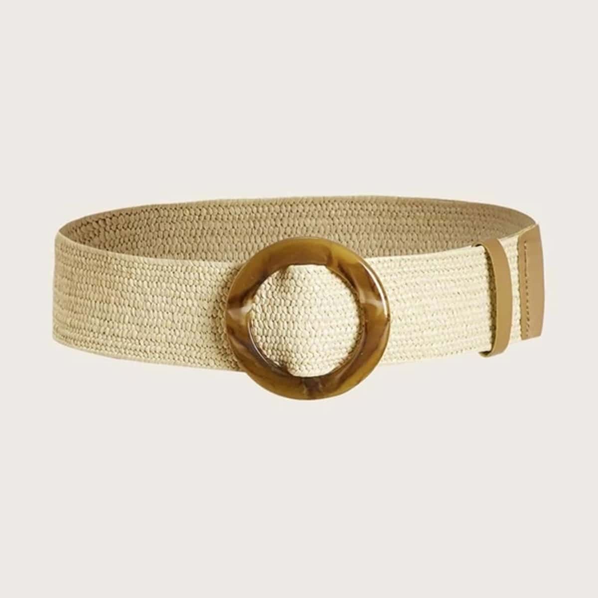 

Ring Tape Belt, Beige