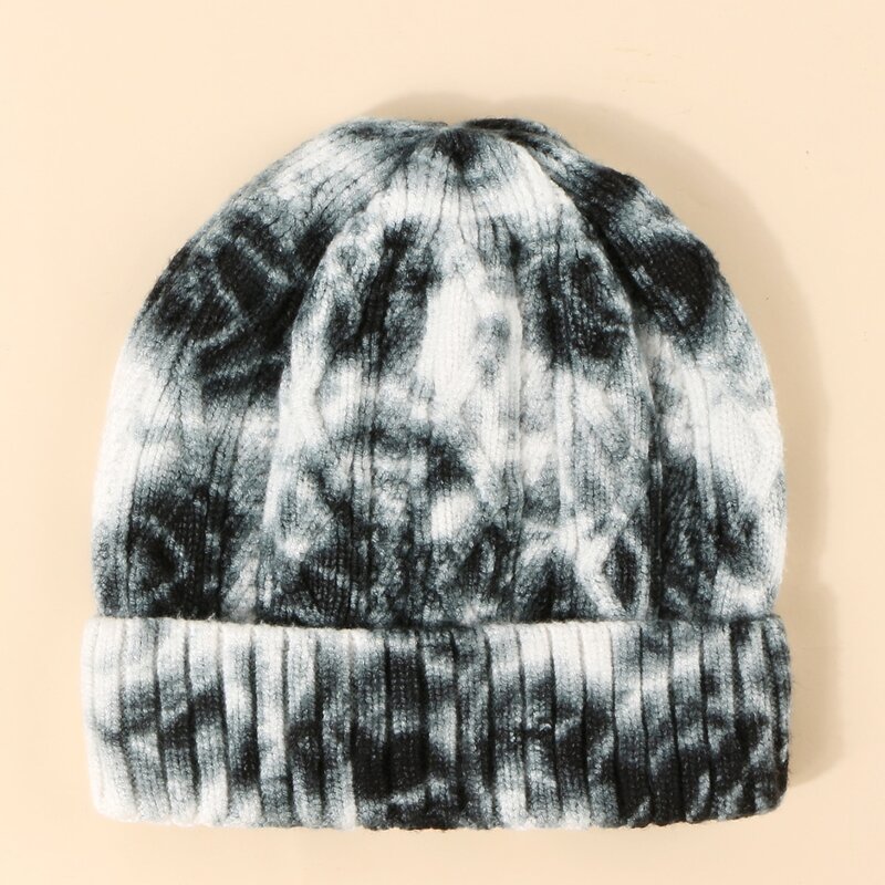 

Guys Tie Dye Beanie, Black