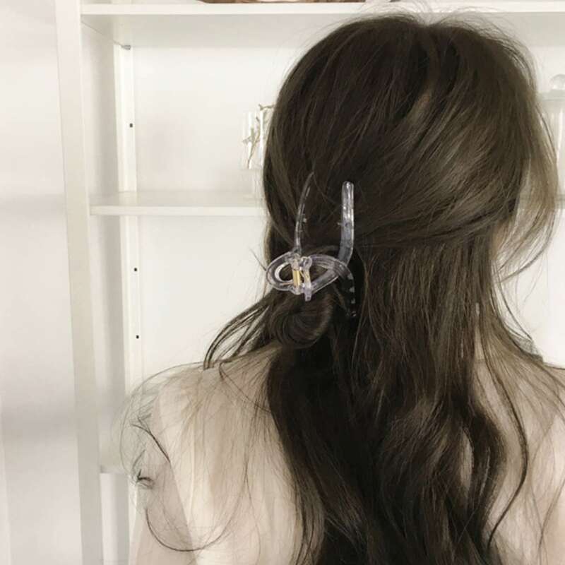 

1pc Clear Hair Claw