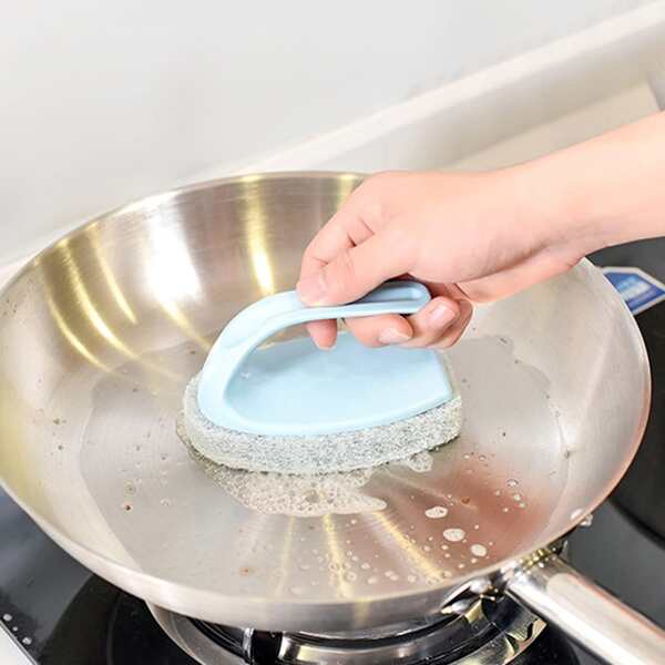 

1шт Щетка для очистки с ручкой, Синий