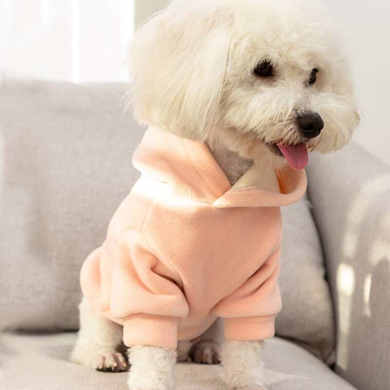 

Solid Dog Hoodie, Pink