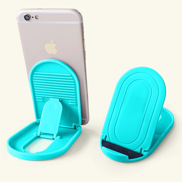 

Solid Desktop Phone Holder, Blue