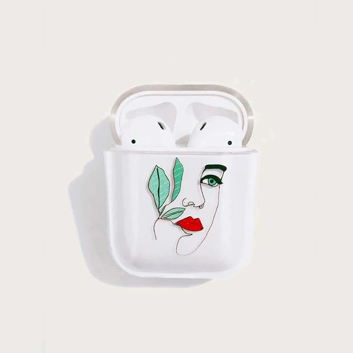 

Figure Print AirPods Case, Clear