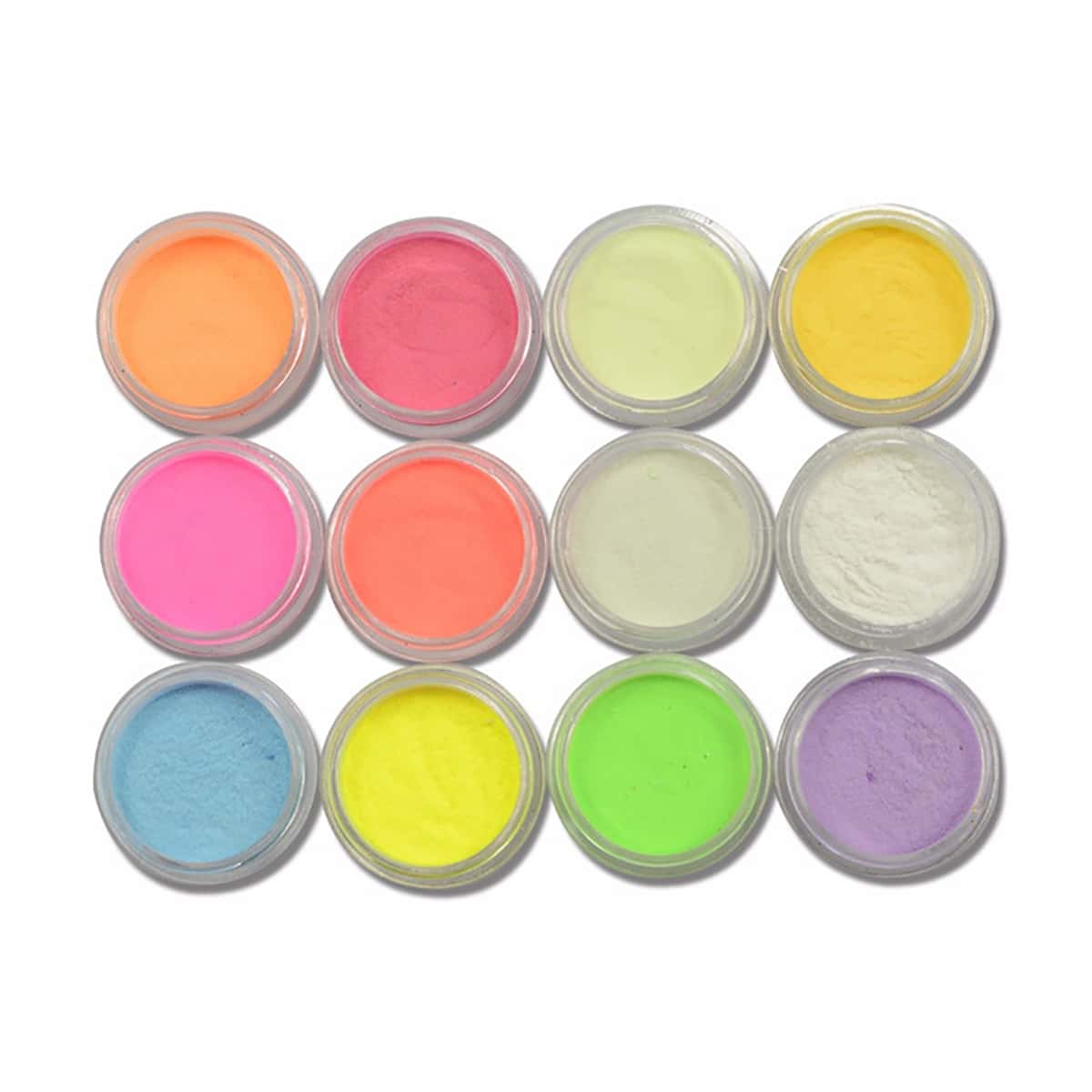 

2pcs Random Nail Art Luminous Powder, Multicolor