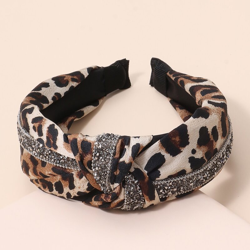 

Leopard Pattern Hair Hoop, Multicolor