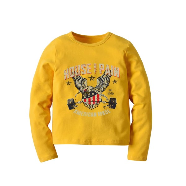 

Toddler Boys Cartoon Graphic Tee, Yellow