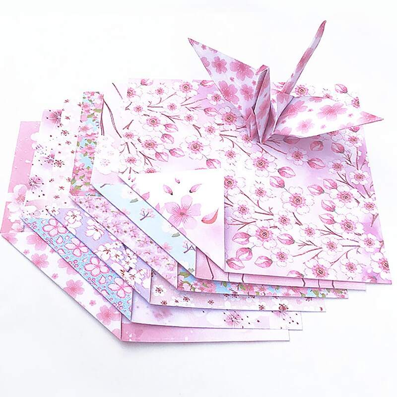 

54sheets Random Flower Print Origami Paper, Multicolor