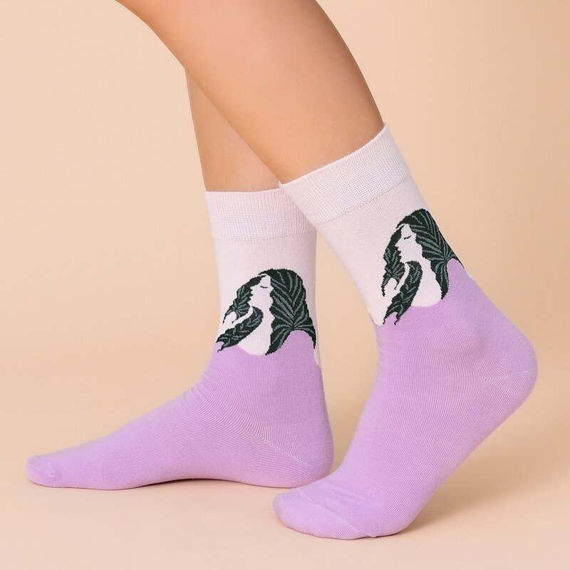 

Figure Pattern Socks, Multicolor