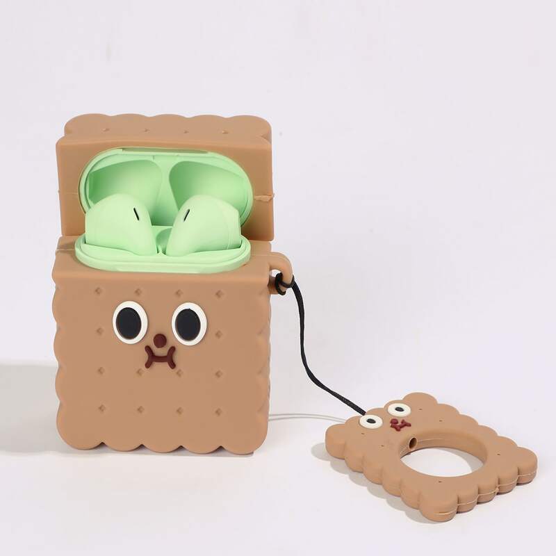 

Biscuit Shaped AirPods Case, Khaki