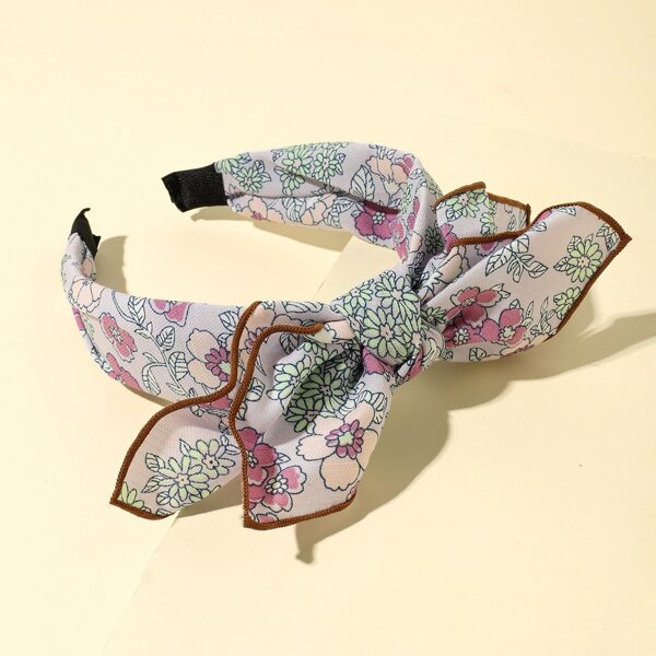 

Bow Knot Decor Hair Hoop, Purple