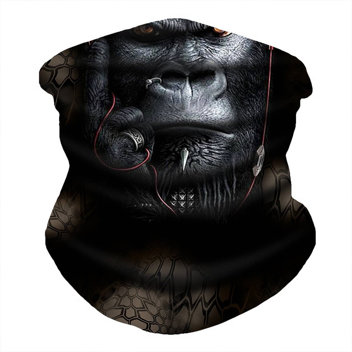

Men Animal Pattern Sun Protection For The Face, Multicolor