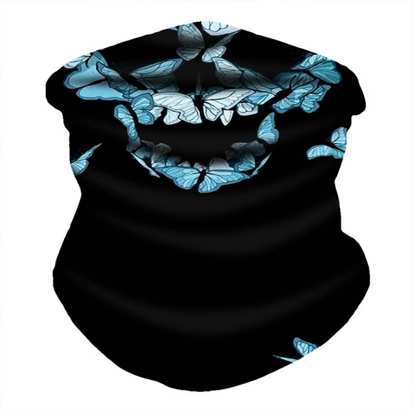 

Men Butterfly Pattern Sun Protection For The Face, Multicolor