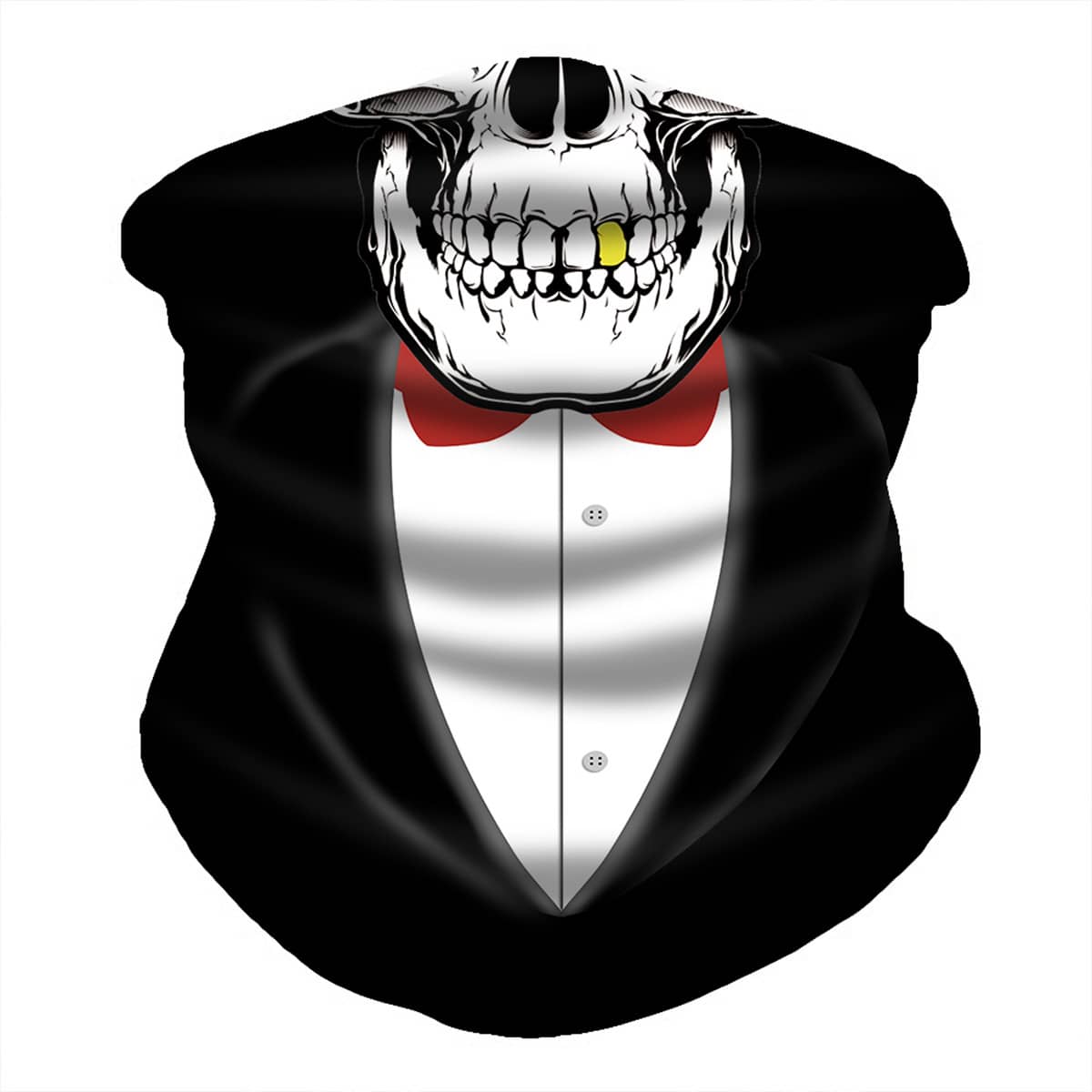 

Guys Skull Pattern Sun Protection For The Face, Multicolor