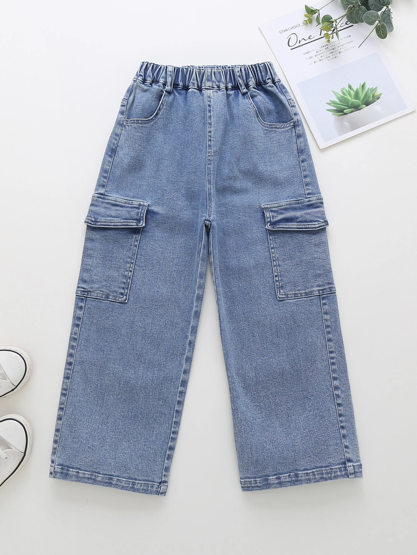 elastic jeans for girls