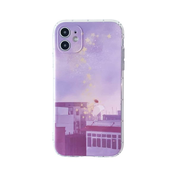 

Cartoon Graphic iPhone Case, Multicolor