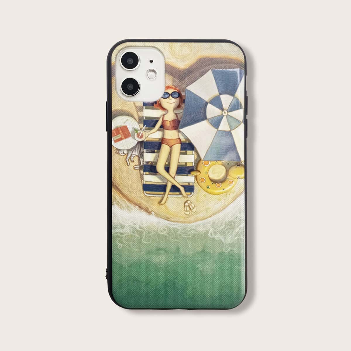 

Beach Pattern iPhone Case, Multicolor