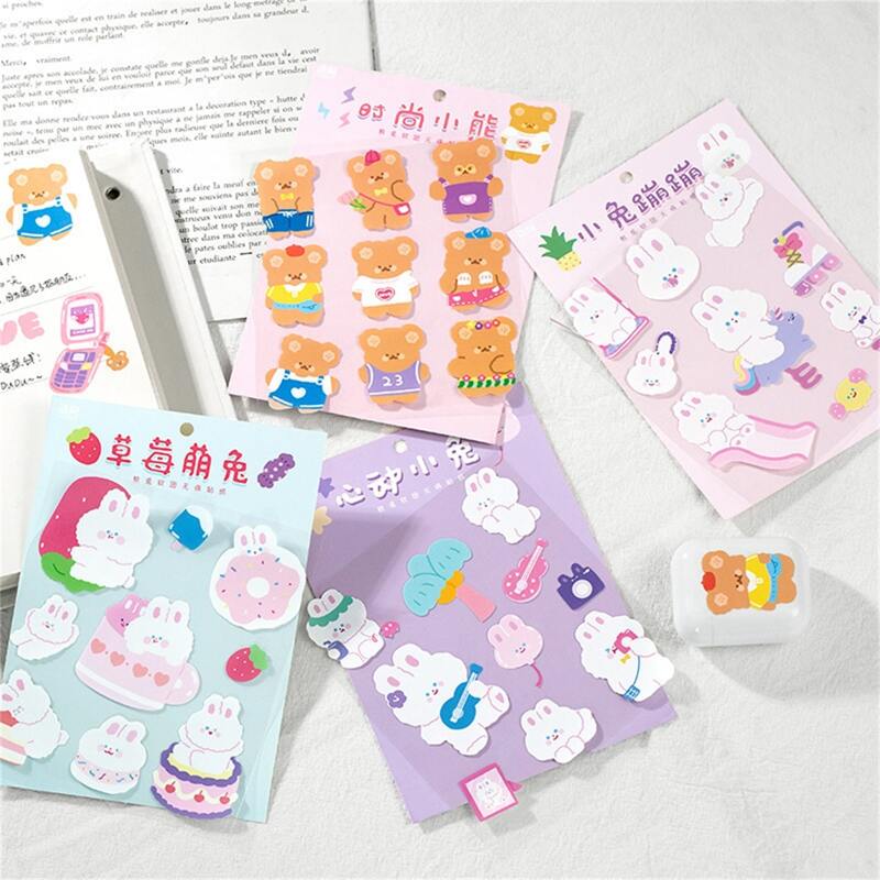 

1sheet Cartoon Graphic Random Sticker, Multicolor
