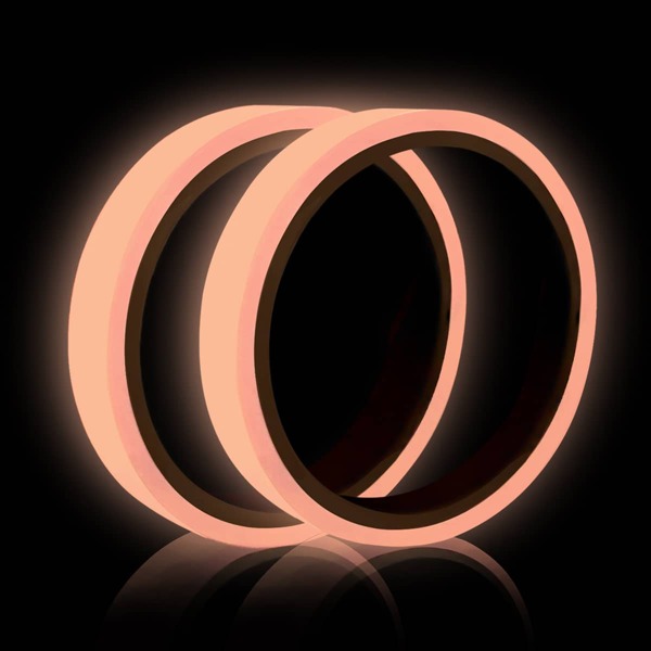 

1pc Luminous Baseboard Tape, Pink