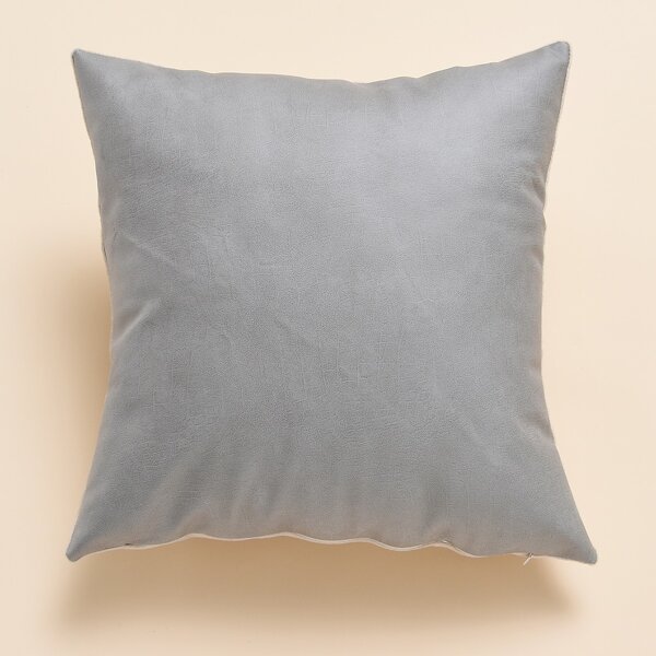 

Solid Cushion Cover Without Filler, Grey
