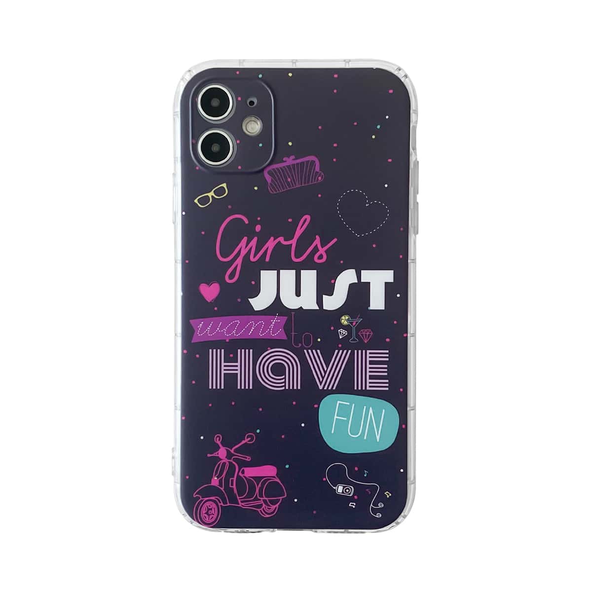 

Letter Graphic iPhone Case, Multicolor